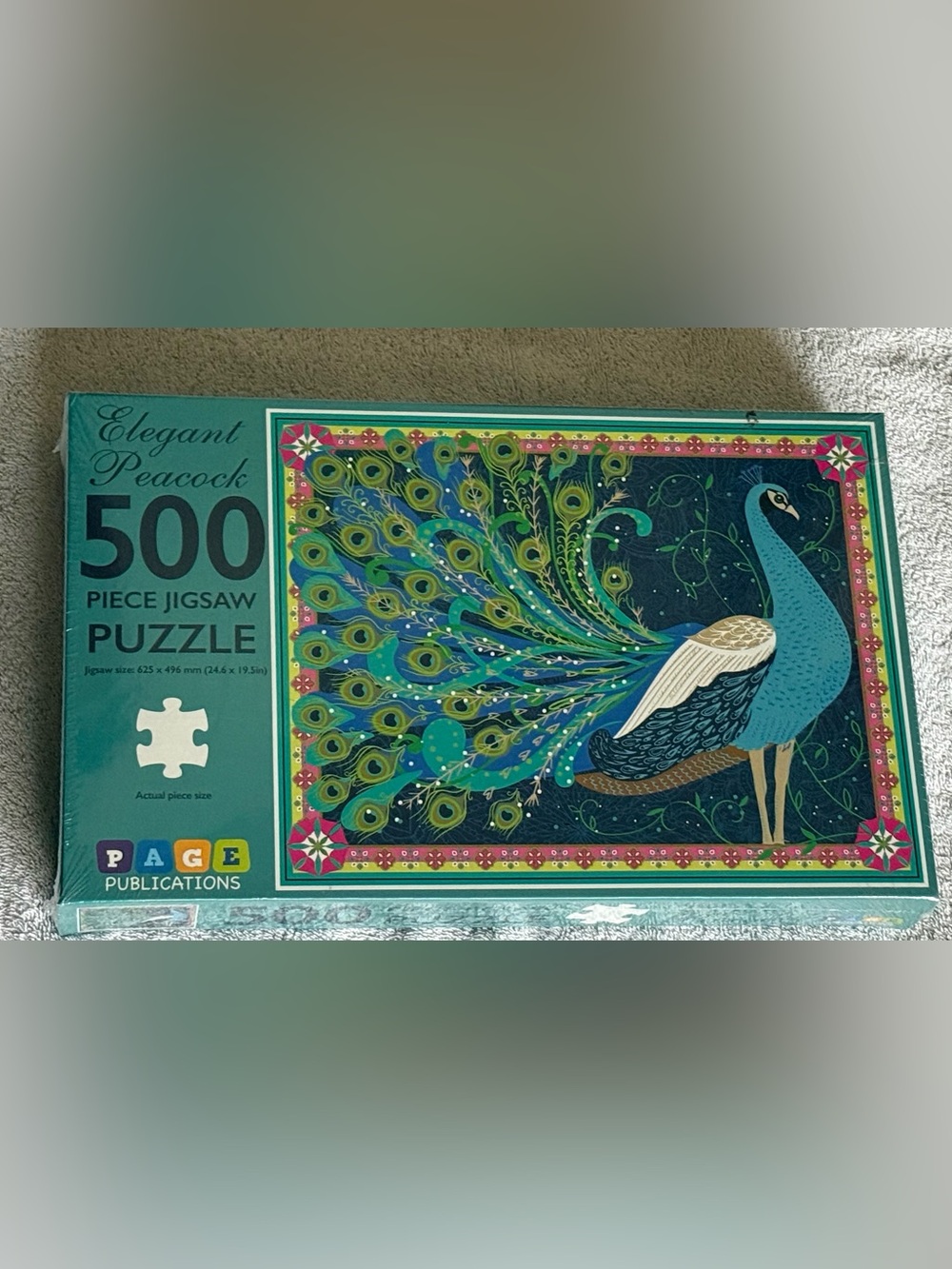 Page Publications 500 Piece Puzzle New Factory Sealed